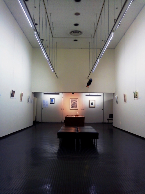 Inside the AGNOSCO exhibition space.